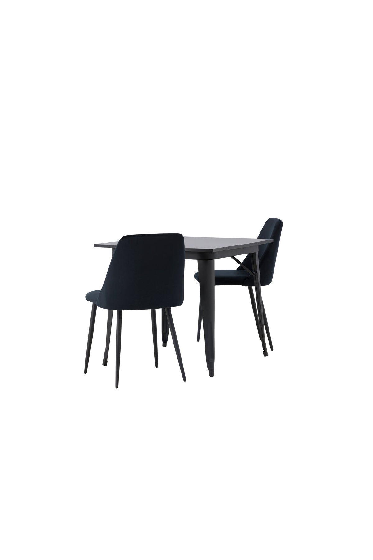 Tempe Matbord med Night Stolarna – Bord: 75x80x80 Stol: 56x87x49