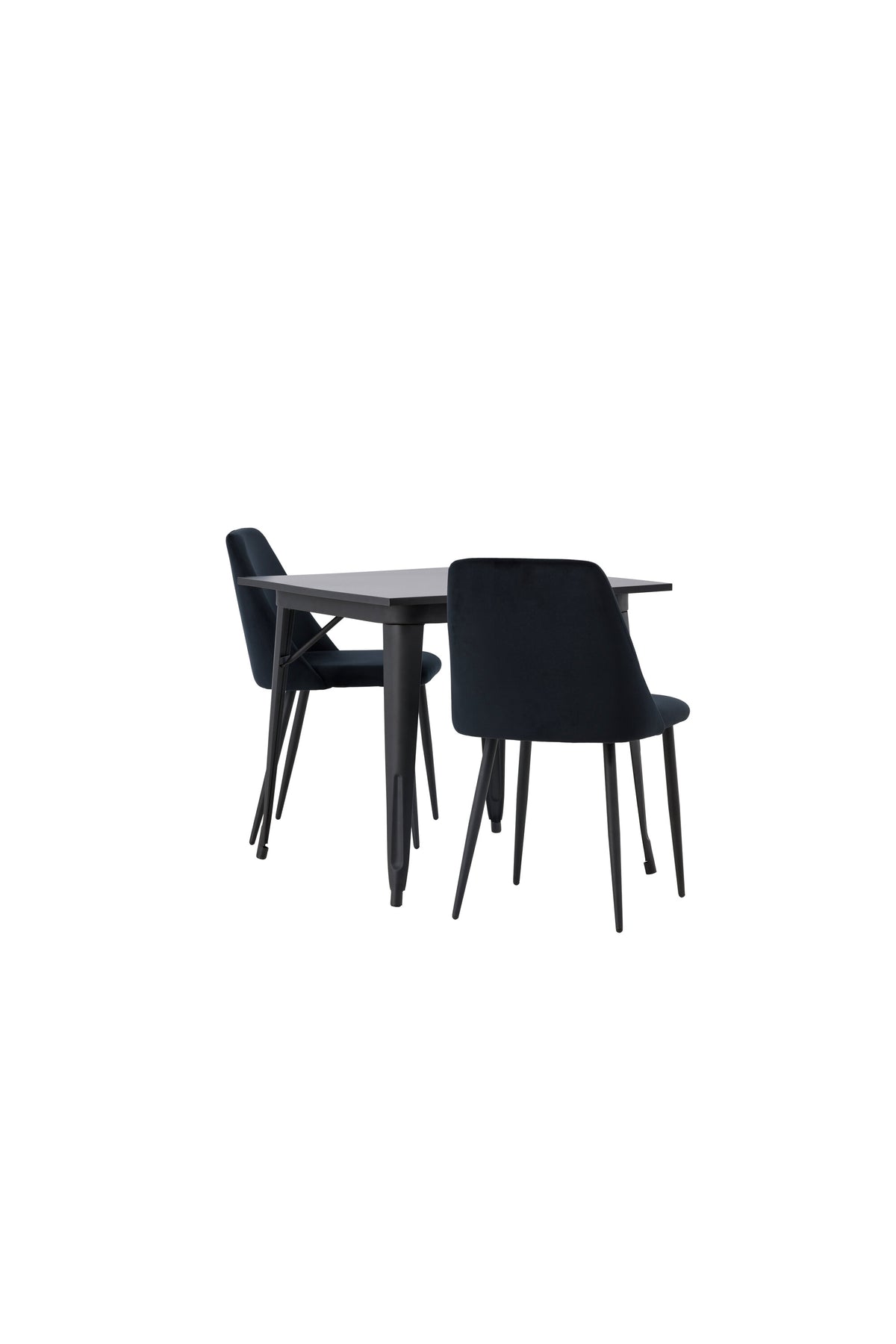 Tempe Matbord med Night Stolarna – Bord: 75x80x80 Stol: 56x87x49