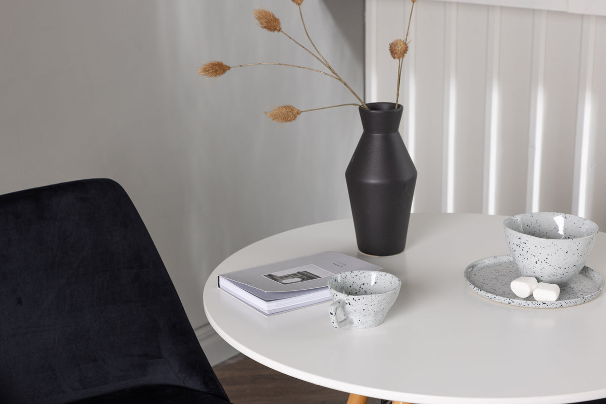 Danburi Matbord med Night Stolarna – Bord: ⌀60 Stol: 56x87x49