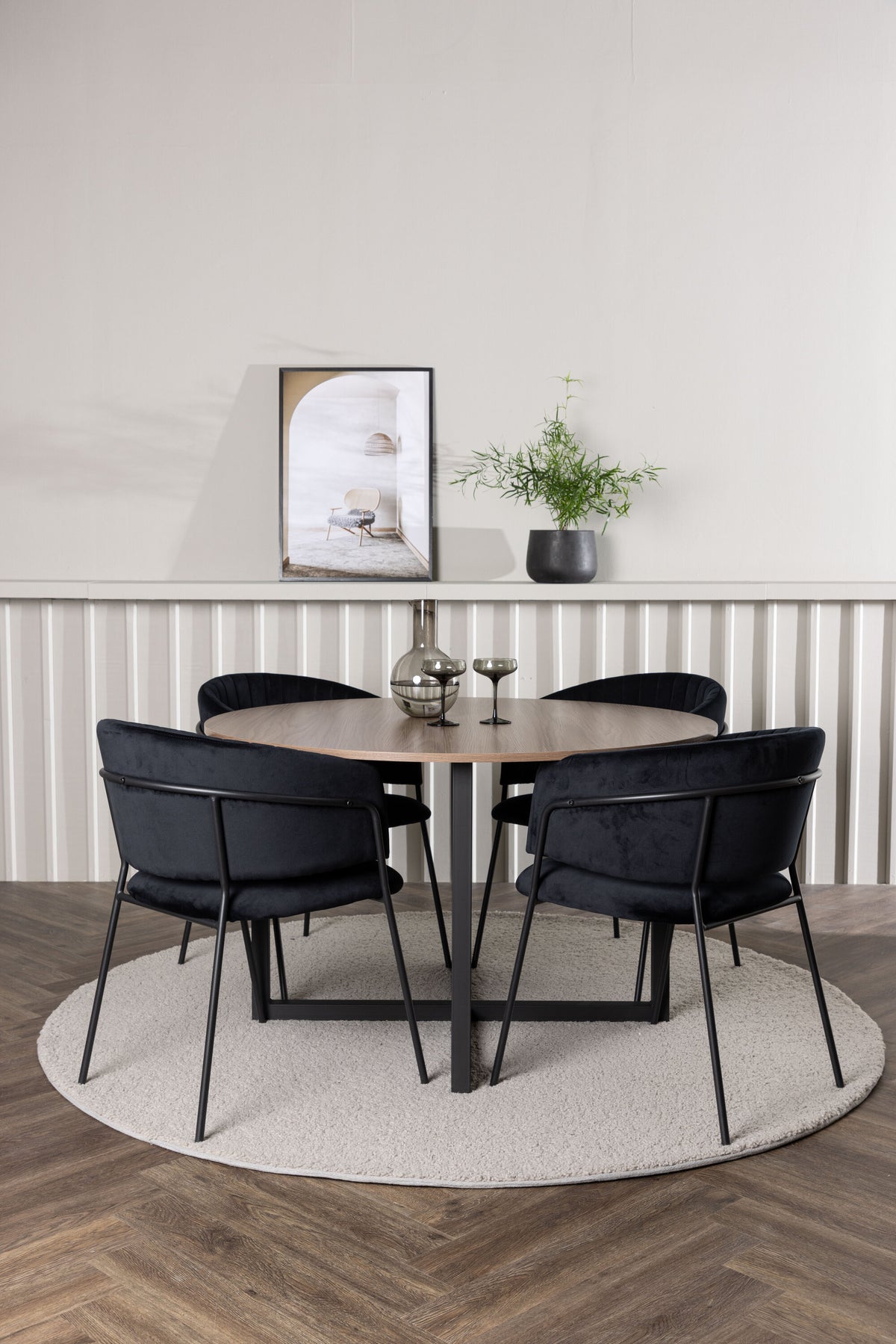 Durango Matbord med Selma Stolarna