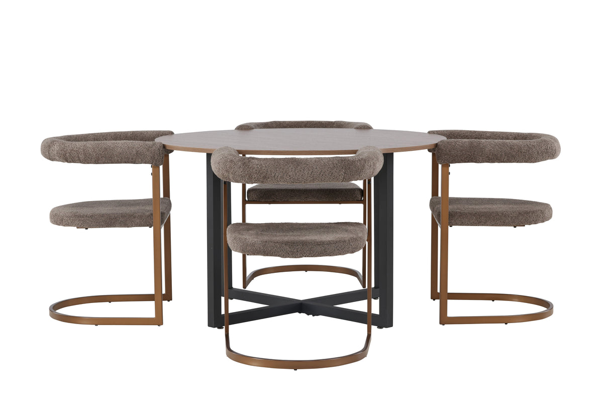 Durango Matbord med Morning Stolarna