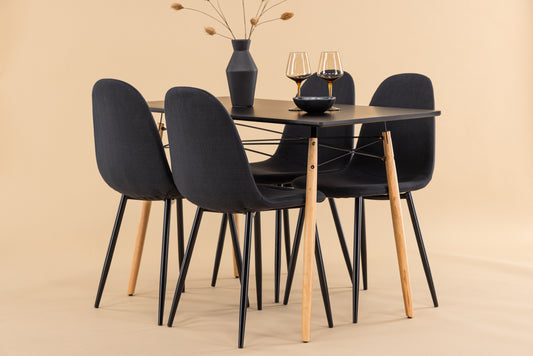 Danburi Matbord med Polar Stolarna – MDF