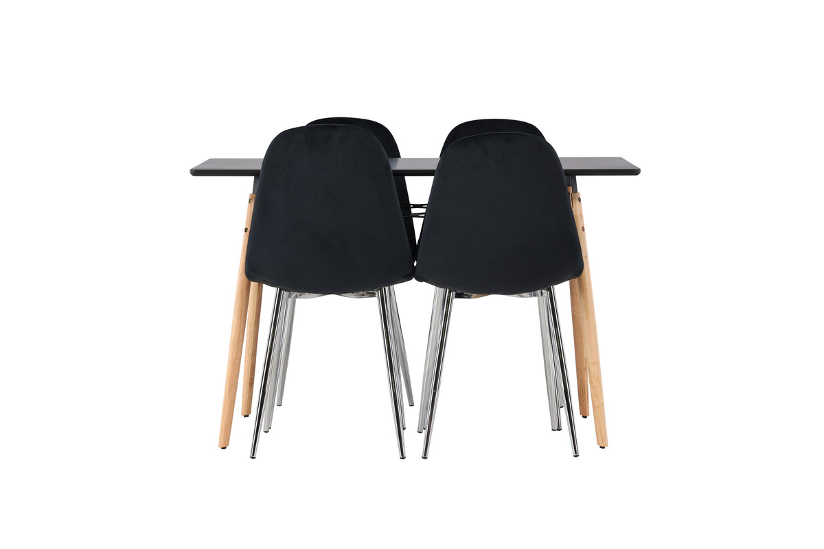 Danburi Matbord med Polar Stolarna – MDF
