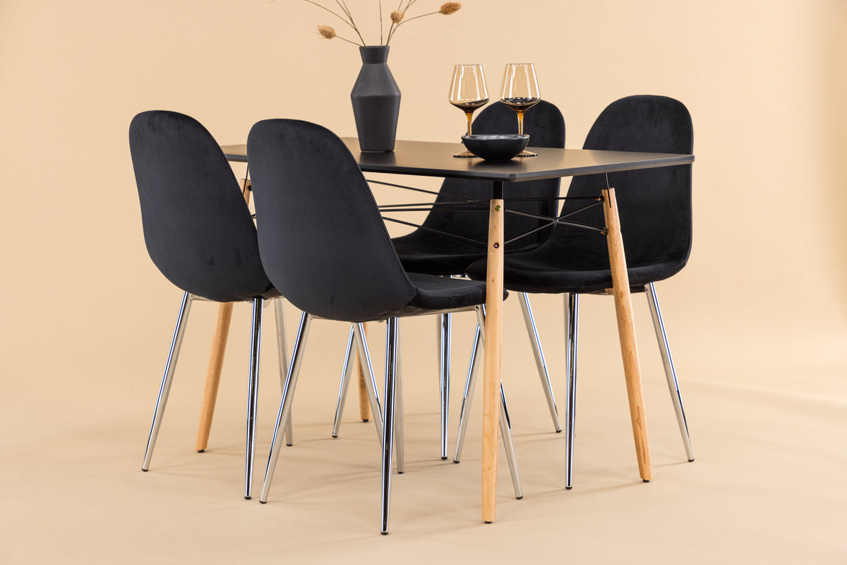 Danburi Matbord med Polar Stolarna – MDF