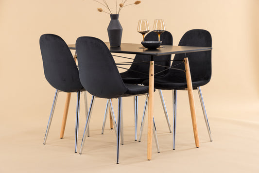 Danburi Matbord med Polar Stolarna – MDF