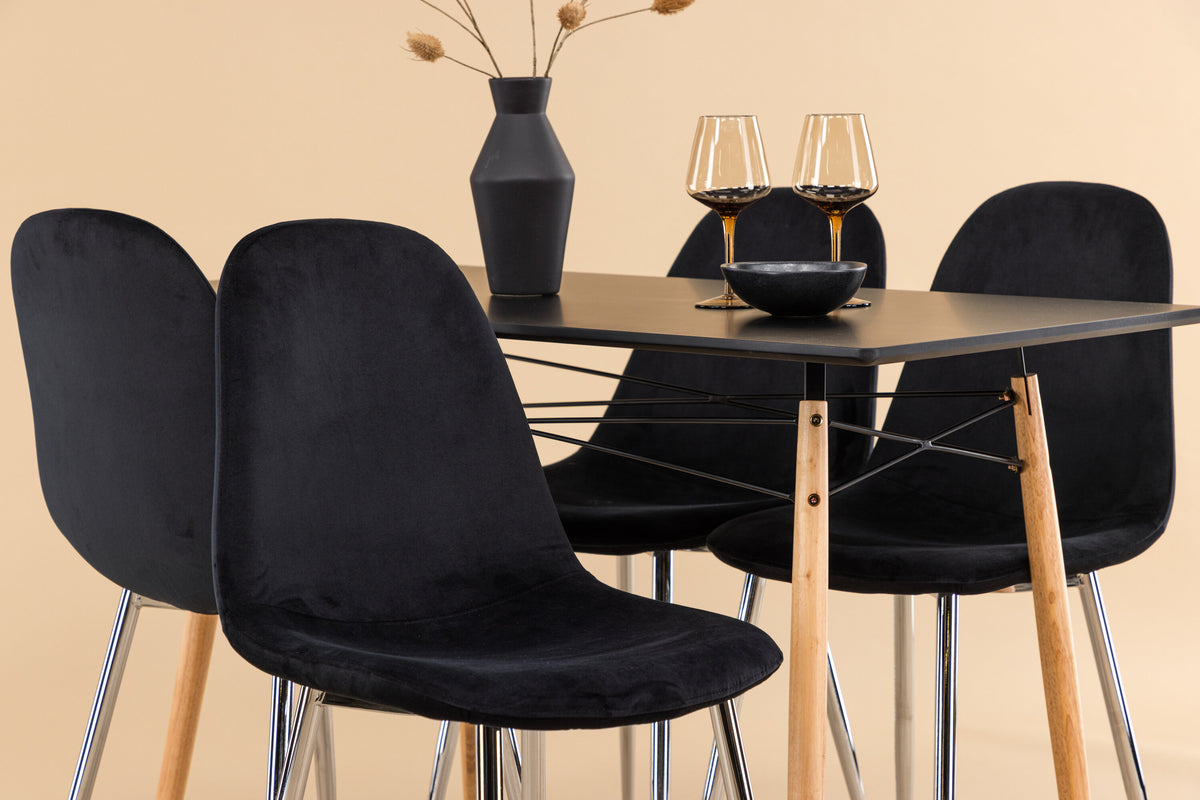 Danburi Matbord med Polar Stolarna – MDF