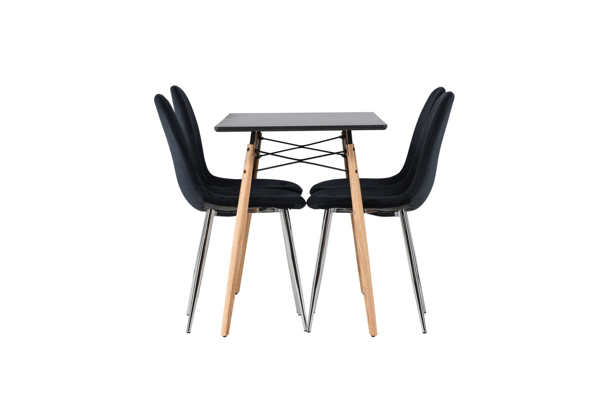 Danburi Matbord med Polar Stolarna – MDF