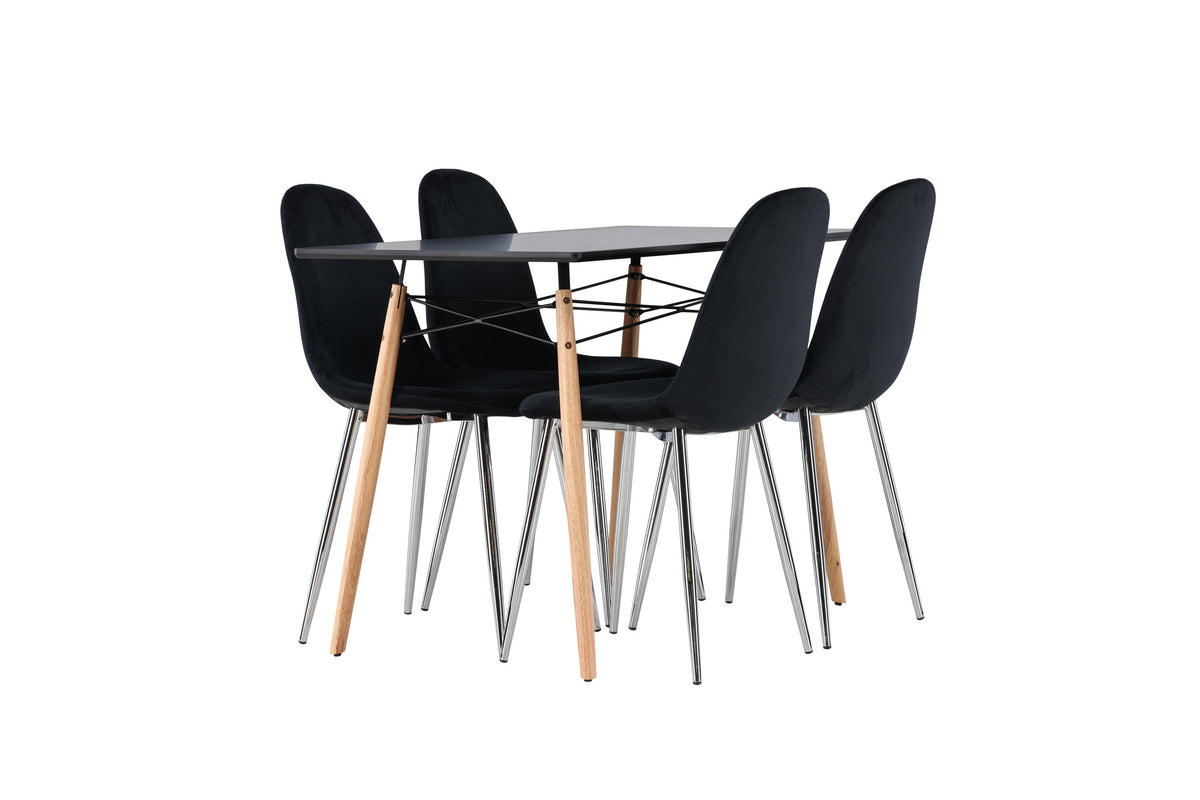 Danburi Matbord med Polar Stolarna – MDF