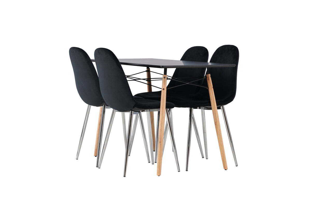 Danburi Matbord med Polar Stolarna – MDF