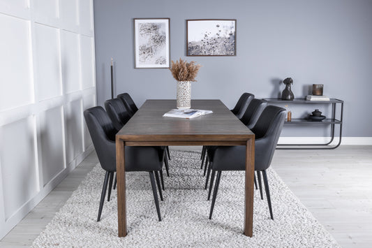 Slider Matbord med Comfort Stolarna