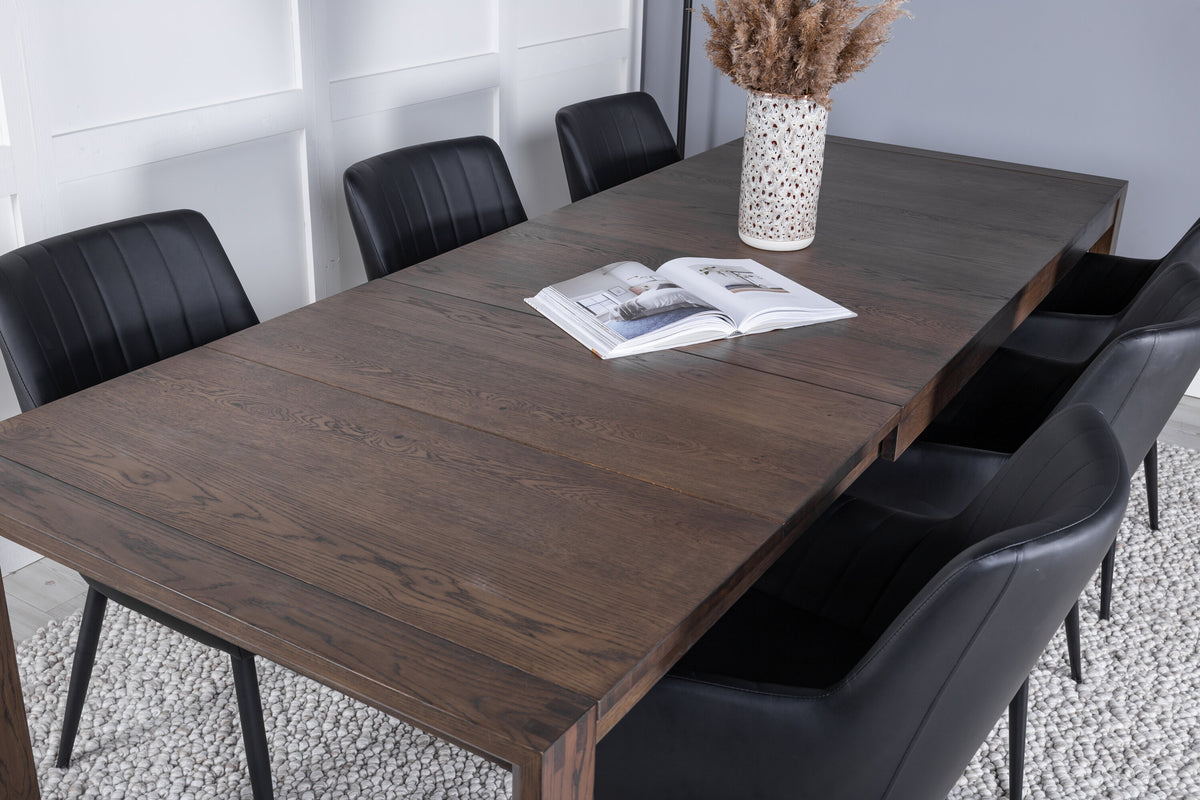 Slider Matbord med Comfort Stolarna