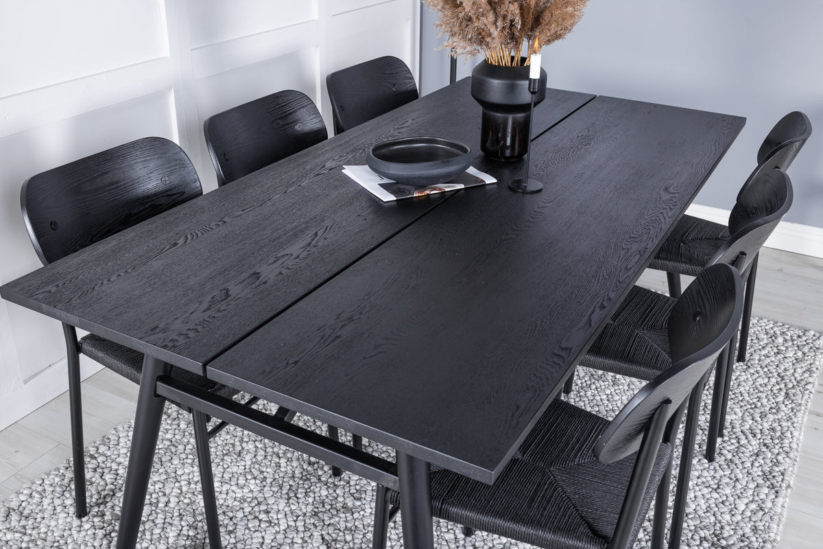 Sleek Matbord med Polly Stolarna