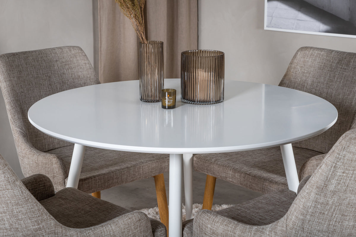 Plaza Matbord med Plaza Stolarna – MDF