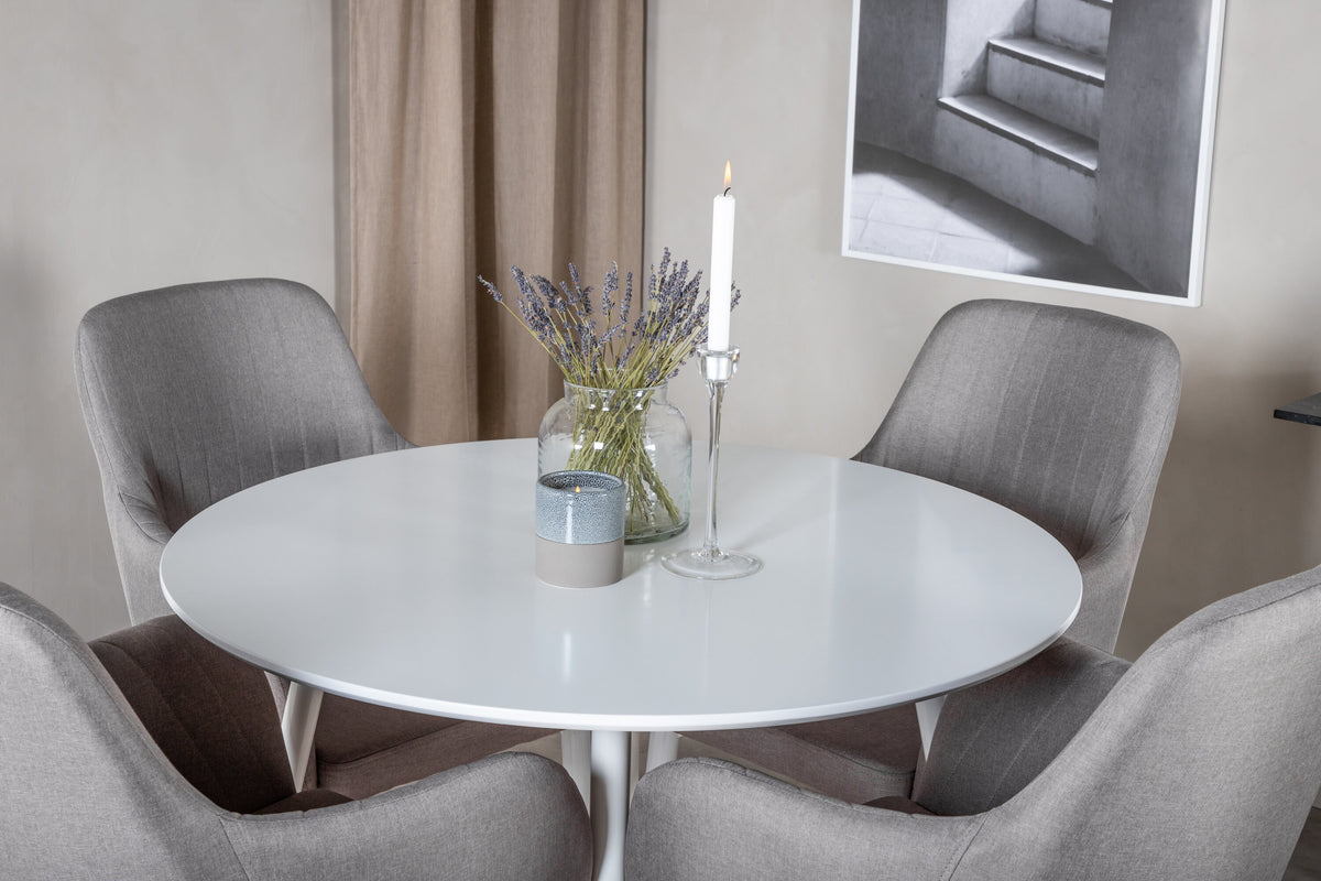 Plaza Matbord med Comfort Stolarna – MDF