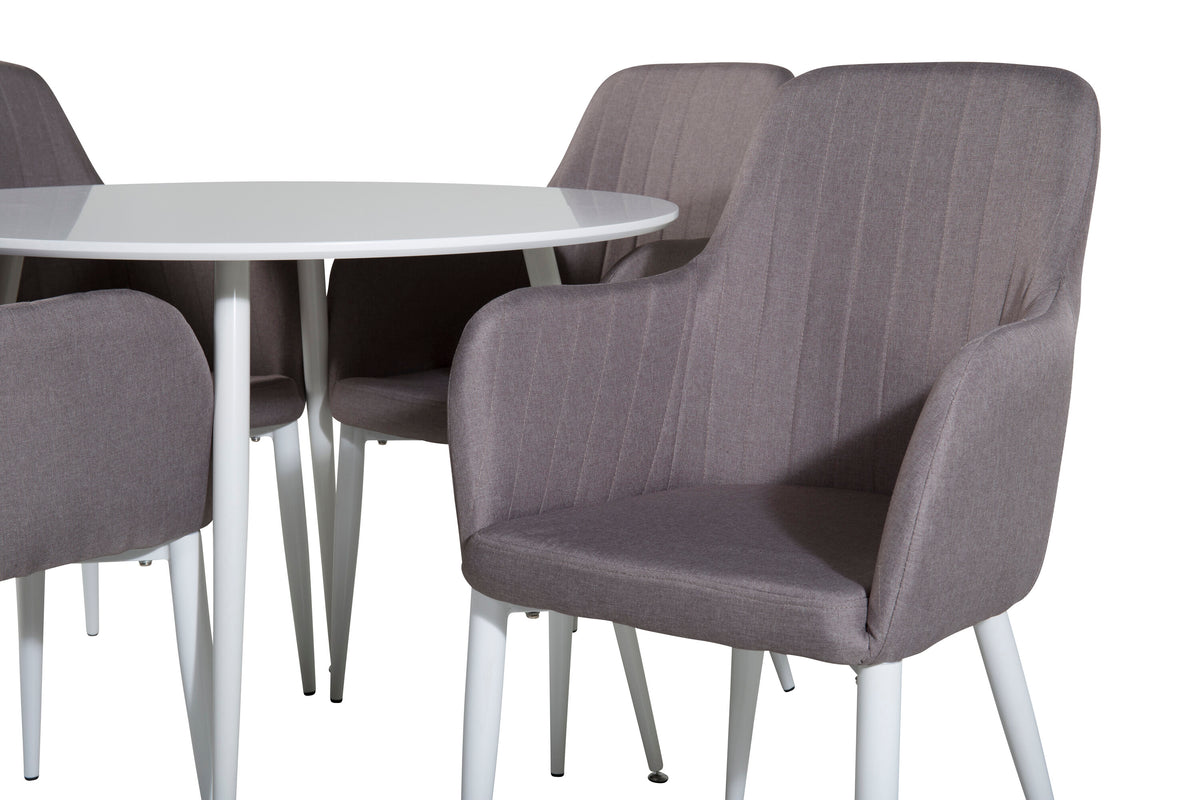 Plaza Matbord med Comfort Stolarna – MDF