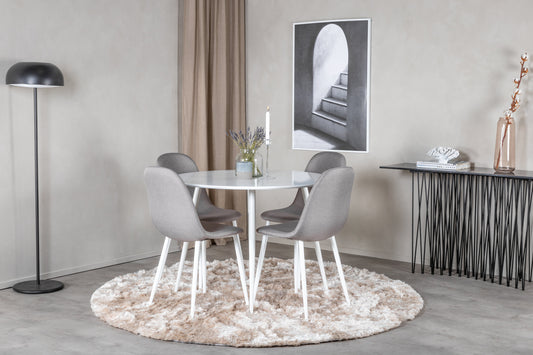 Plaza Matbord med Polar Stolarna – MDF