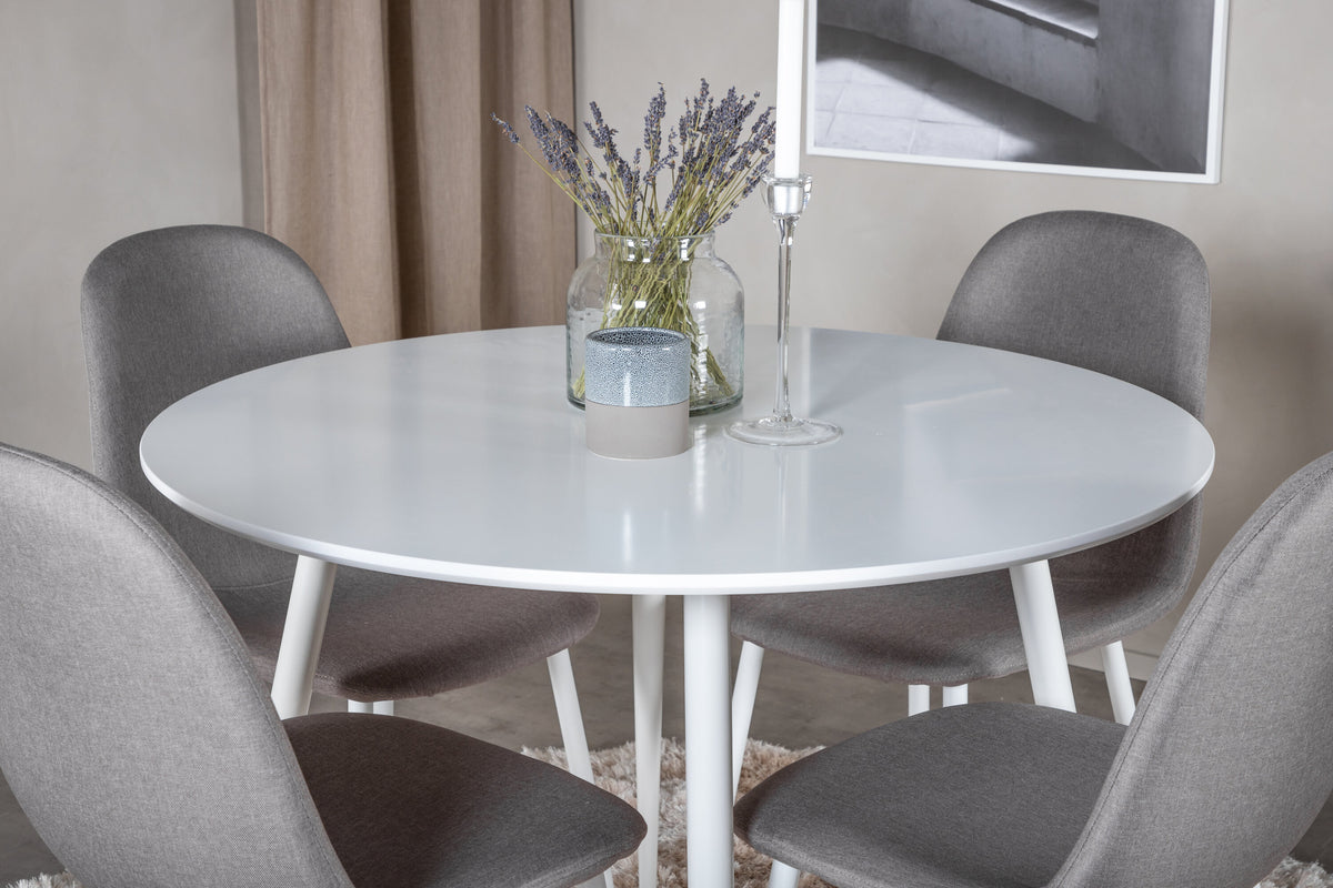 Plaza Matbord med Polar Stolarna – MDF