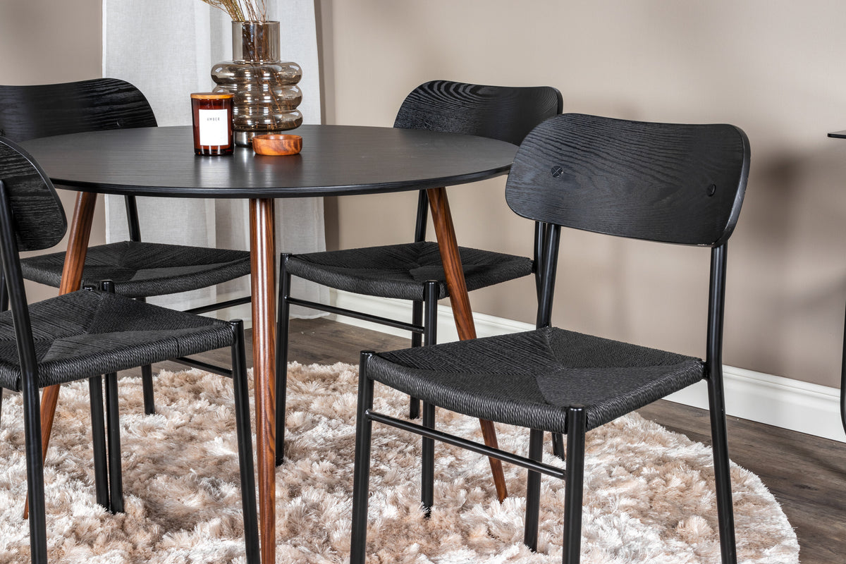 Plaza Matbord med Polly Stolarna