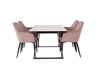 Estelle Matbord med Comfort Stolarna – Marmor
