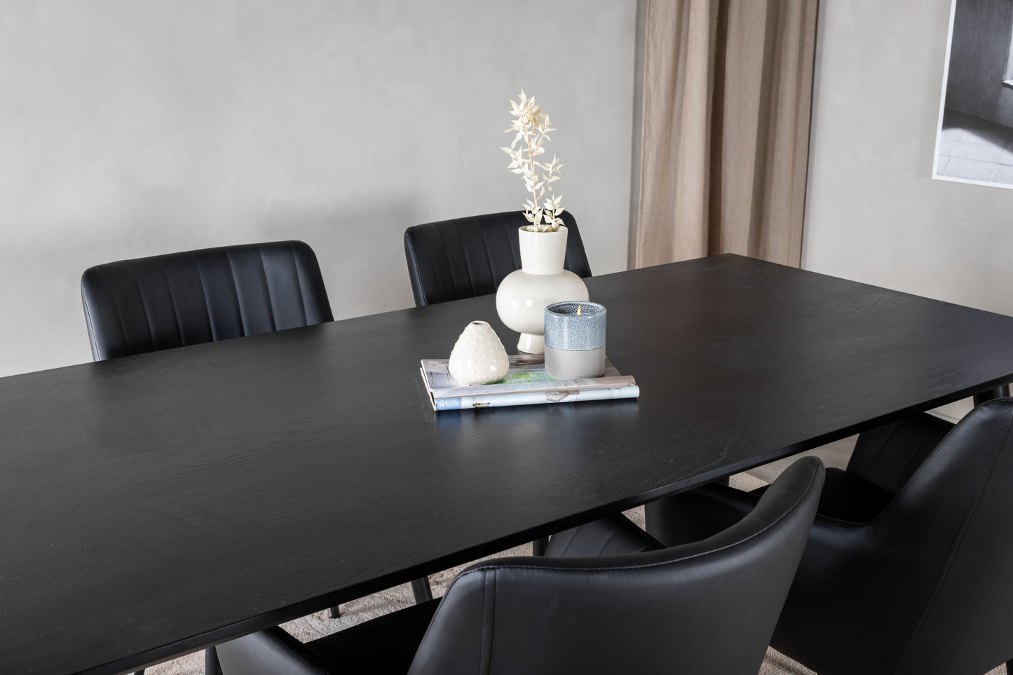 Dipp Matbord med Comfort Stolarna – Fanér