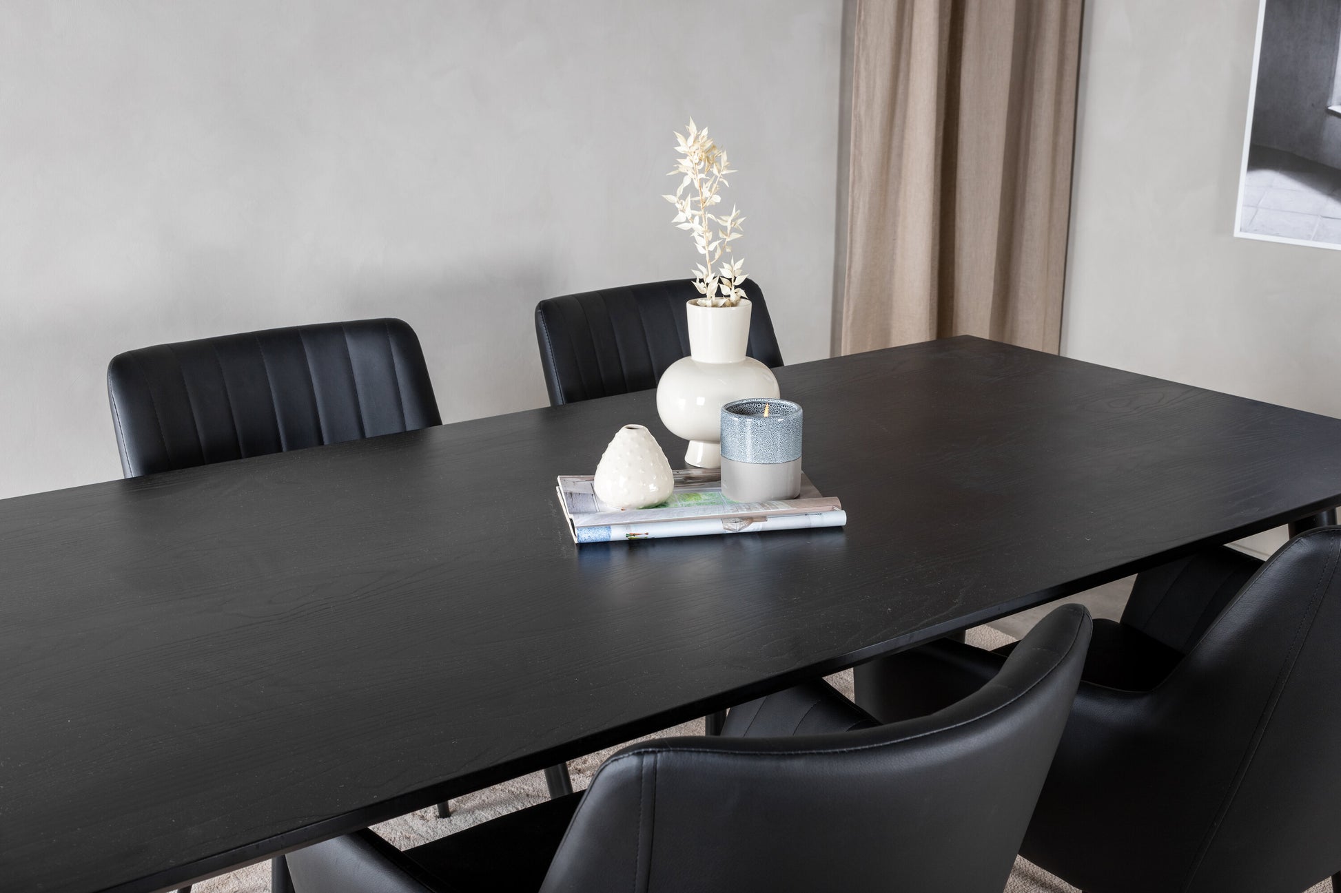 Dipp Matbord med Comfort Stolarna – Fanér