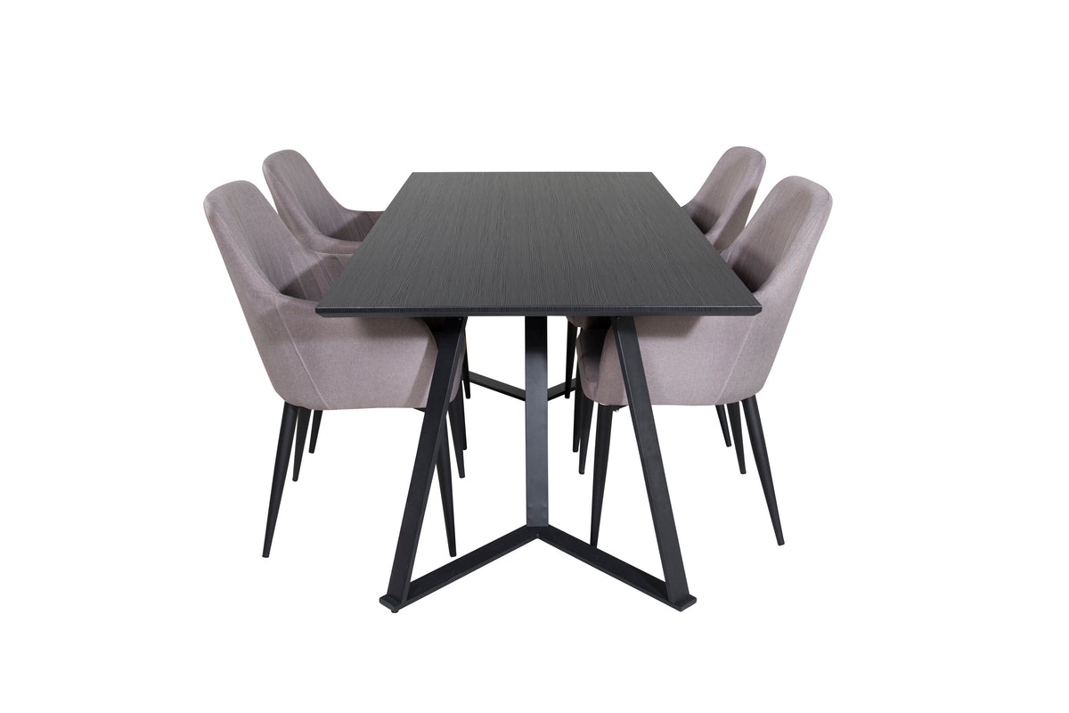 Marina Matbord med Comfort Stolarna – Papperslaminat