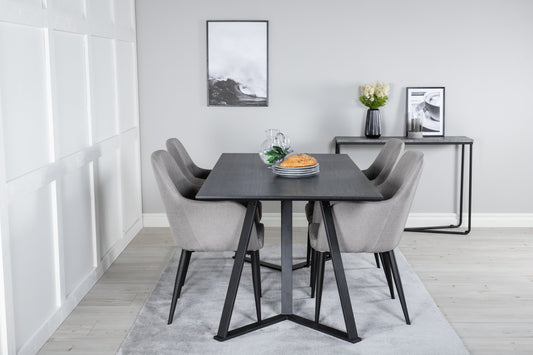 Marina Matbord med Comfort Stolarna – Papperslaminat