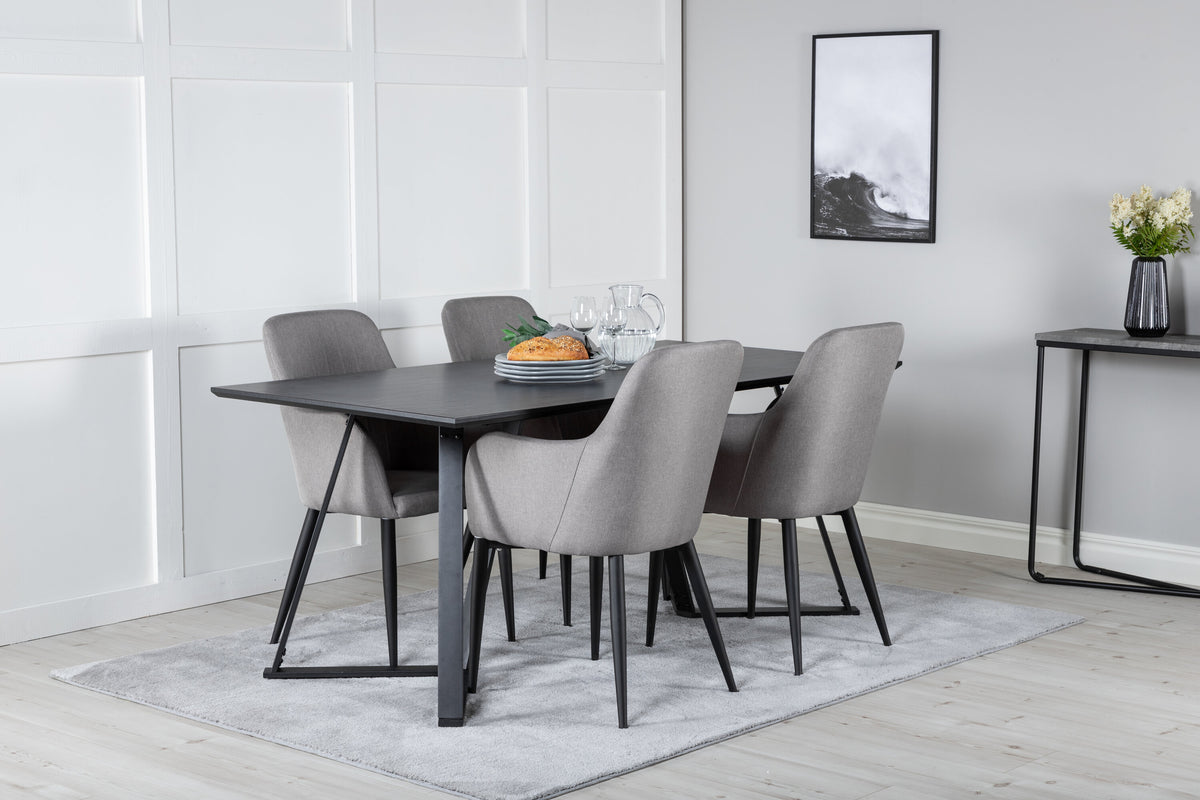Marina Matbord med Comfort Stolarna – Papperslaminat
