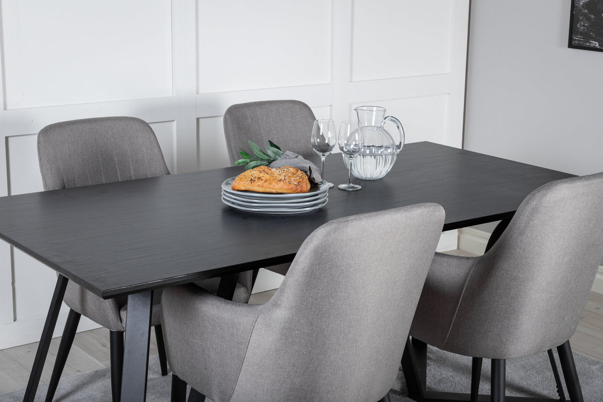 Marina Matbord med Comfort Stolarna – Papperslaminat