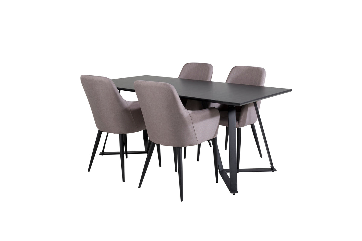 Marina Matbord med Comfort Stolarna – Papperslaminat