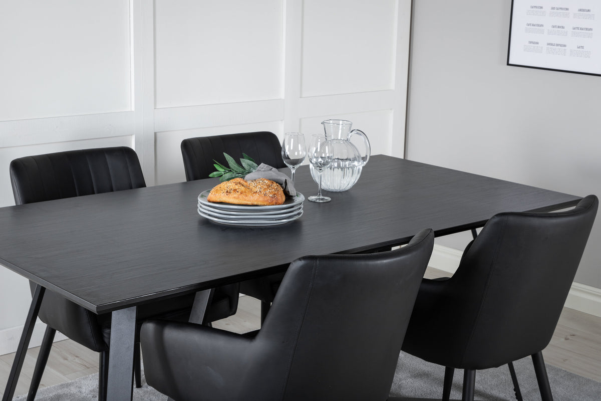 Marina Matbord med Comfort Stolarna – Papperslaminat