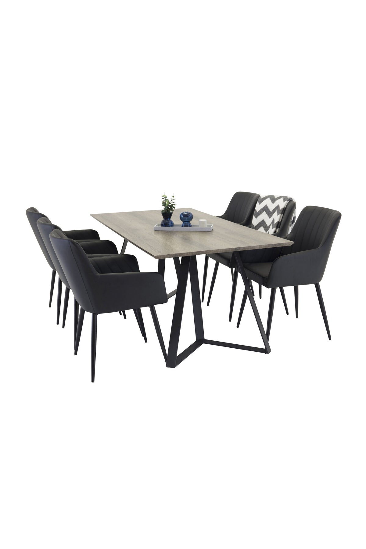 Marina Matbord med Comfort Stolarna – Papperslaminat