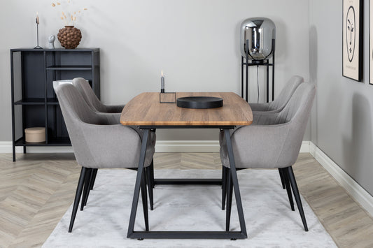 Inca Matbord med Comfort Stolarna – Papperslaminat