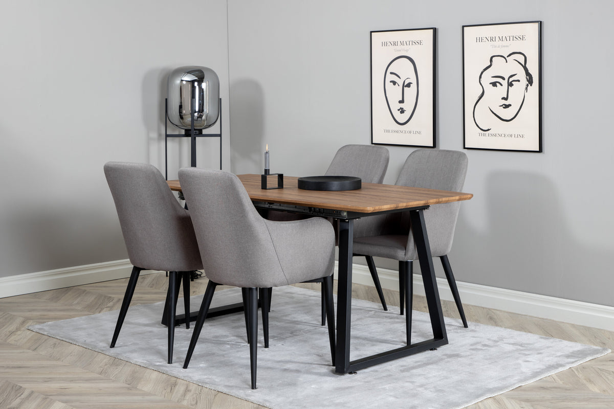 Inca Matbord med Comfort Stolarna – Papperslaminat