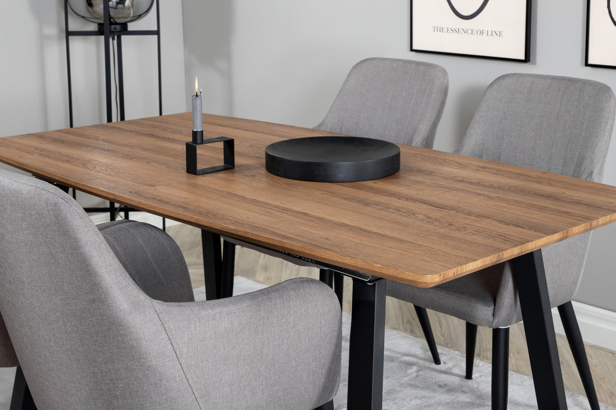 Inca Matbord med Comfort Stolarna – Papperslaminat