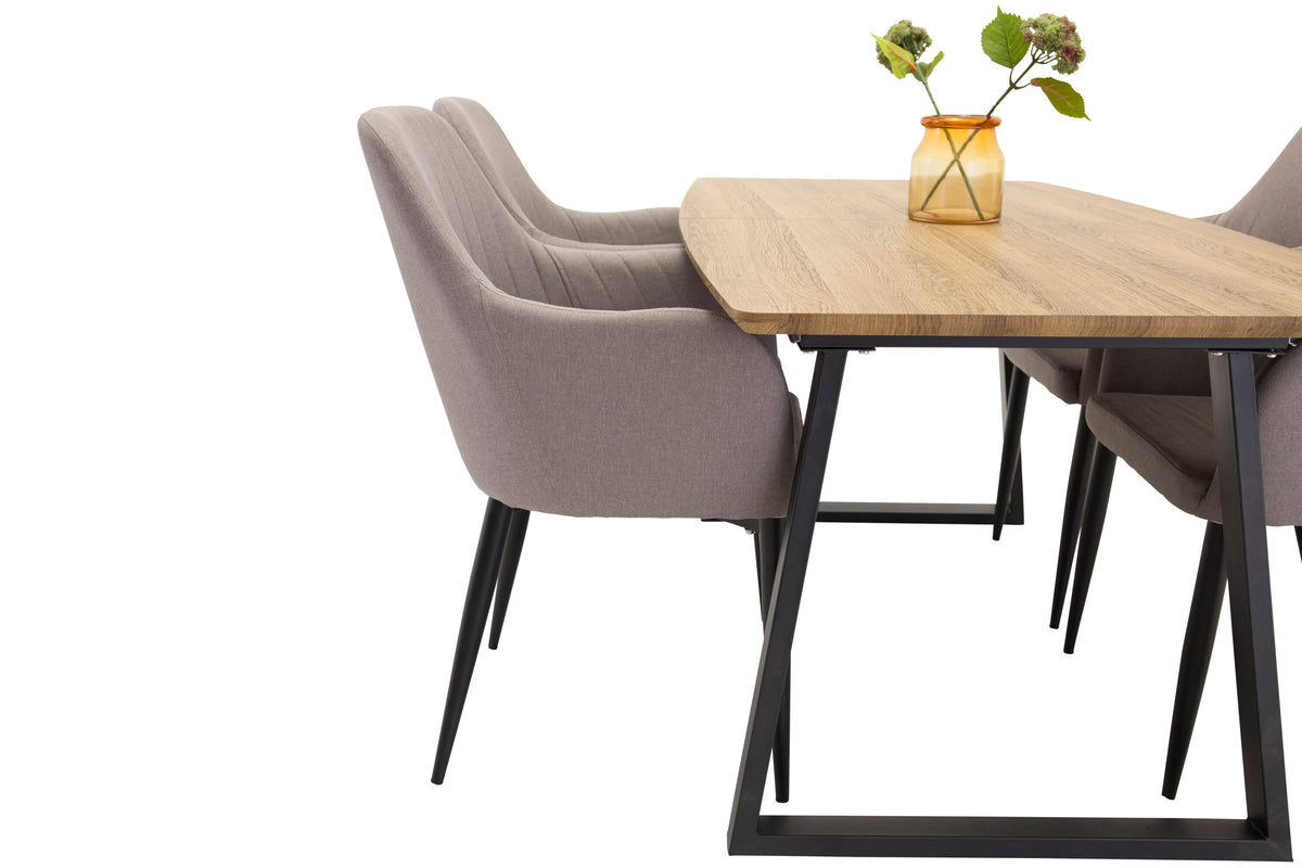 Inca Matbord med Comfort Stolarna – Papperslaminat