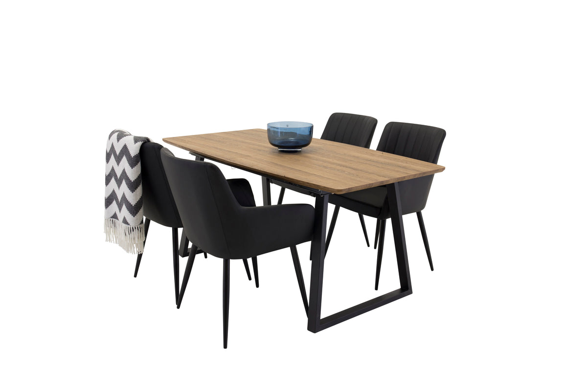 Inca Matbord med Comfort Stolarna – Papperslaminat