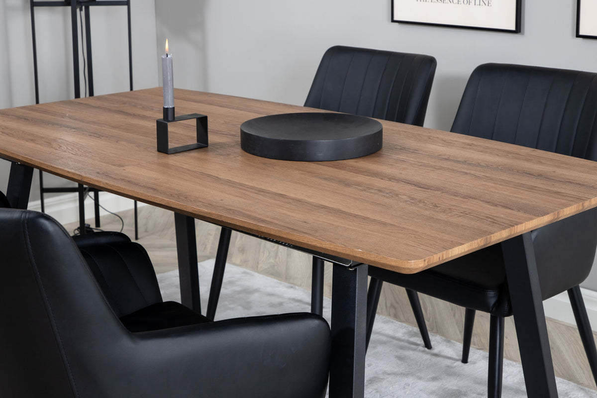 Inca Matbord med Comfort Stolarna – Papperslaminat