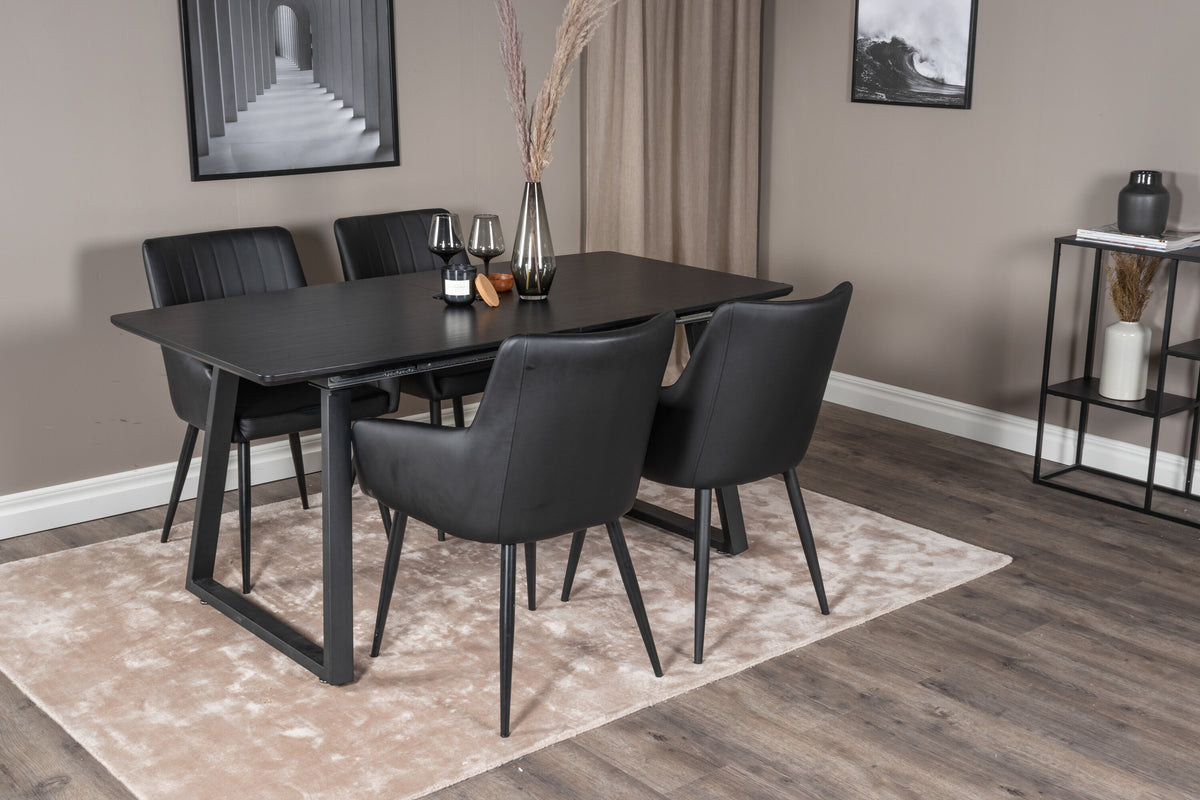 Inca Matbord med Comfort Stolarna – Papperslaminat