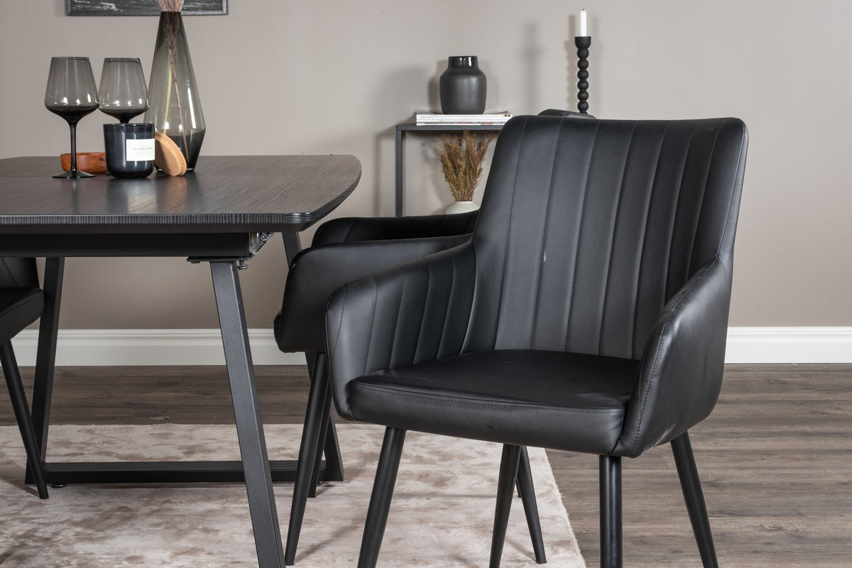 Inca Matbord med Comfort Stolarna – Papperslaminat