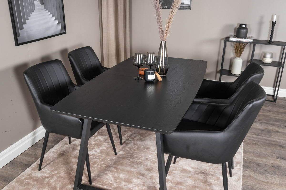 Inca Matbord med Comfort Stolarna – Papperslaminat