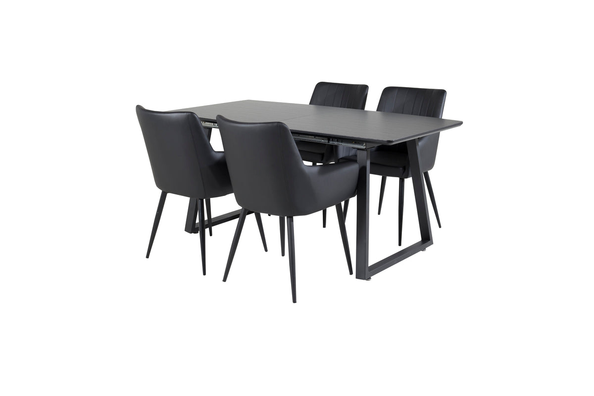 Inca Matbord med Comfort Stolarna – Papperslaminat