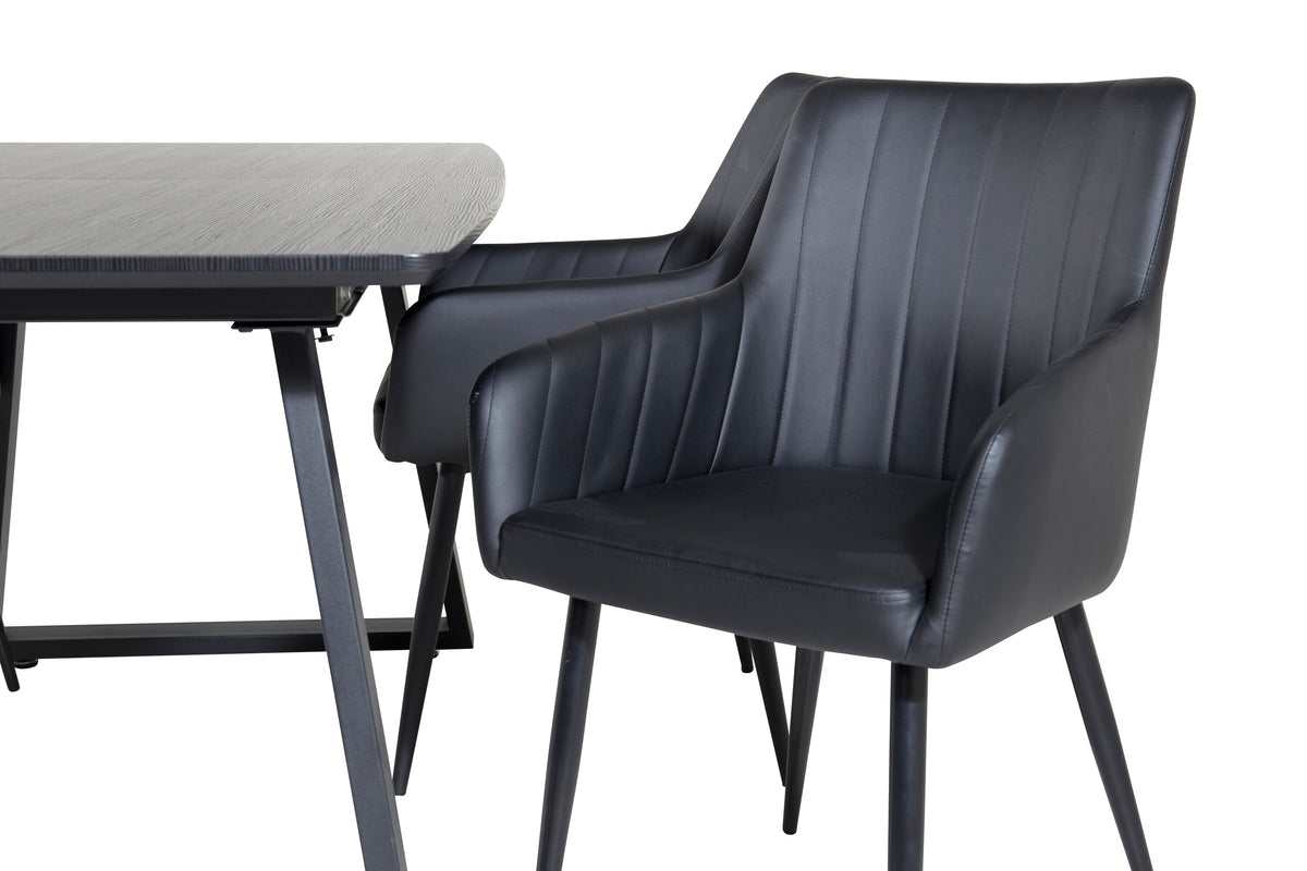 Inca Matbord med Comfort Stolarna – Papperslaminat