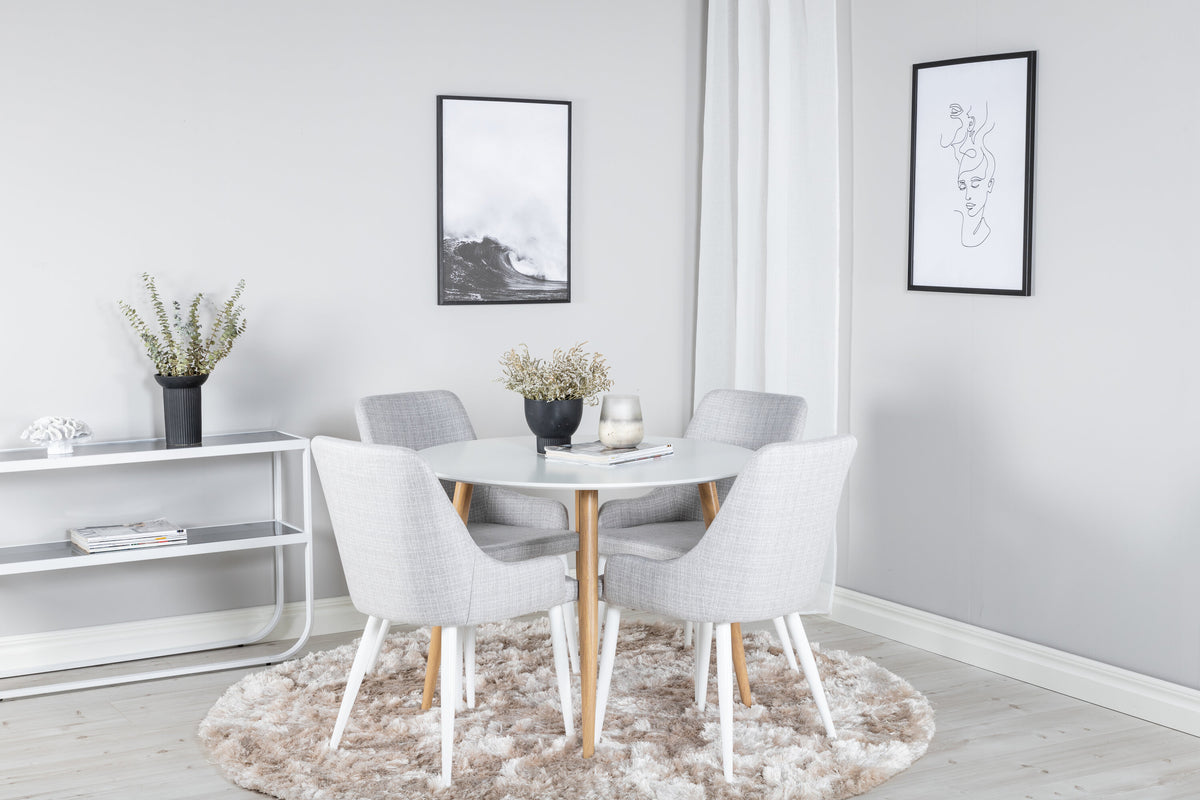 Plaza Matbord med Plaza Stolarna – MDF