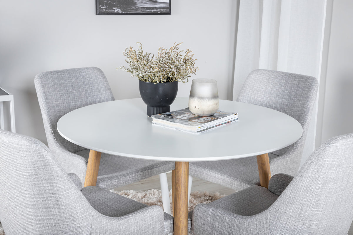 Plaza Matbord med Plaza Stolarna – MDF