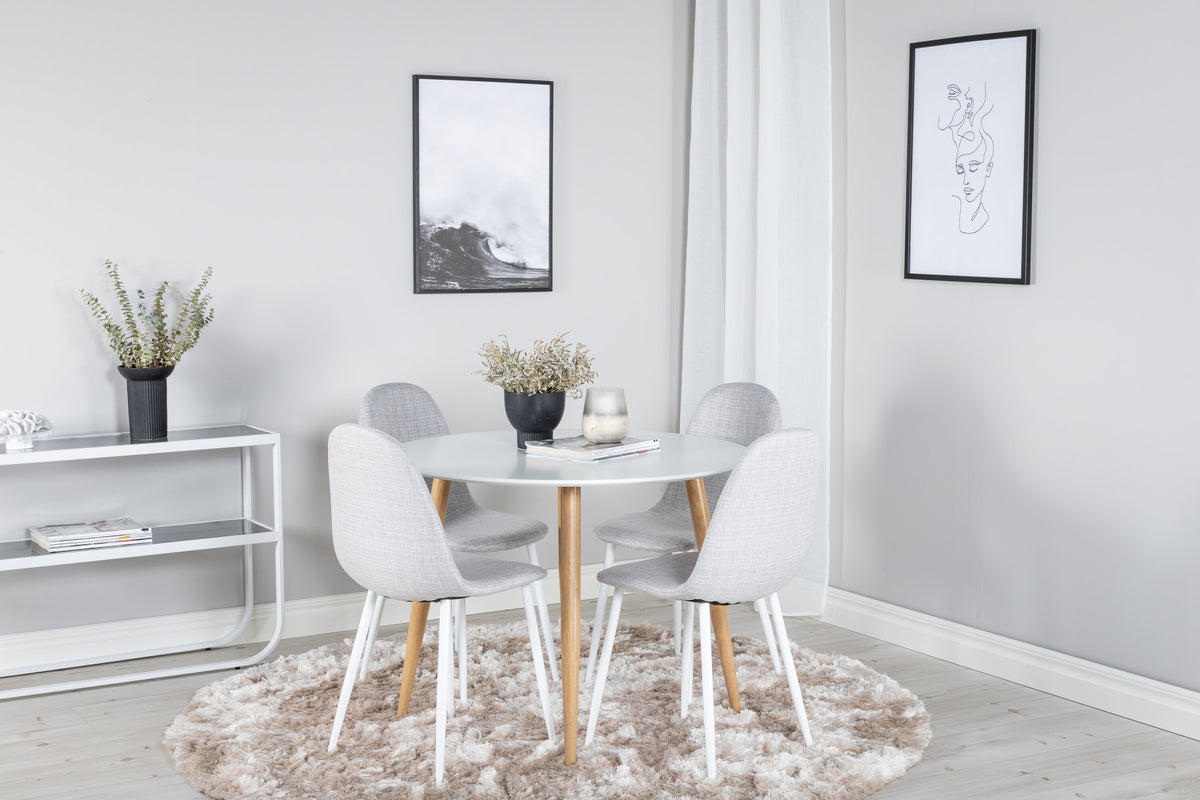 Plaza Matbord med Polar Stolarna – MDF