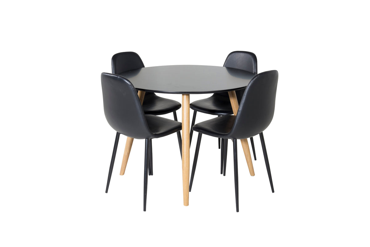 Plaza Matbord med Polar Stolarna – MDF