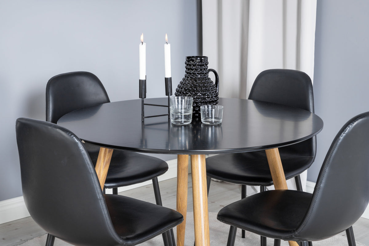 Plaza Matbord med Polar Stolarna – MDF