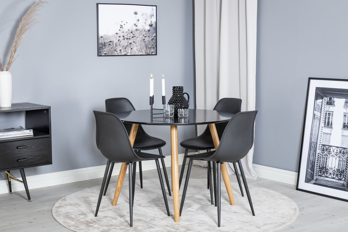 Plaza Matbord med Polar Stolarna – MDF