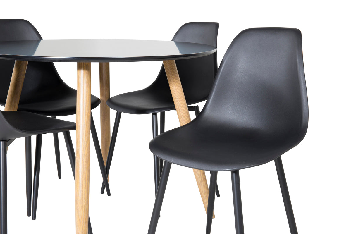 Plaza Matbord med Polar Stolarna – MDF